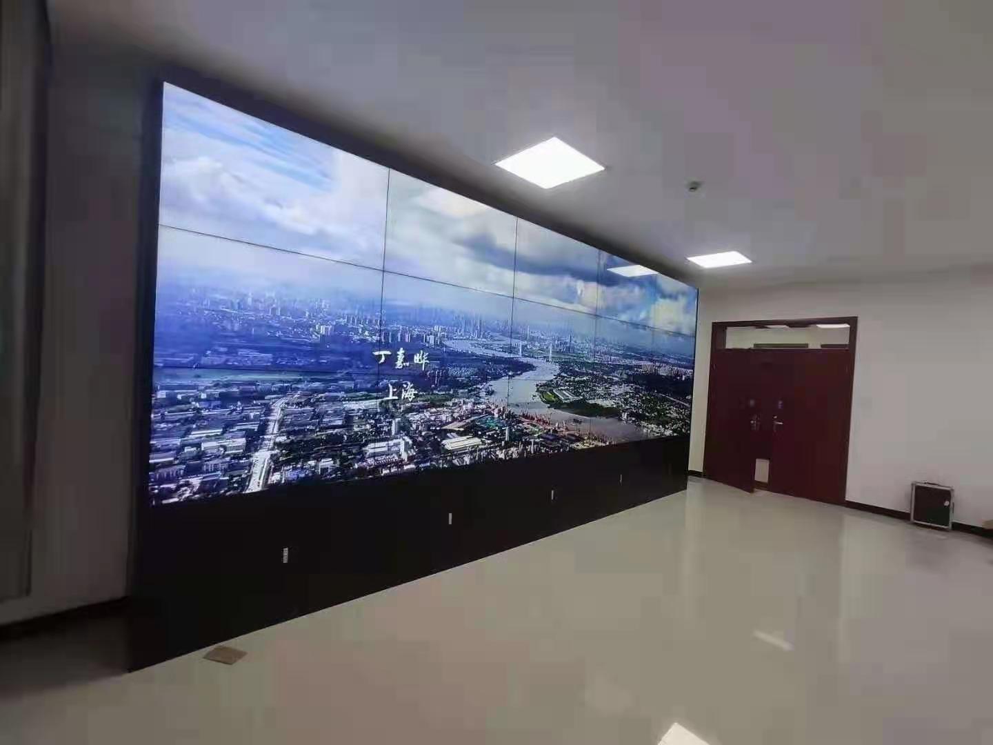 平谷拼接屏-55寸京东方液晶拼接屏3X4案例展示